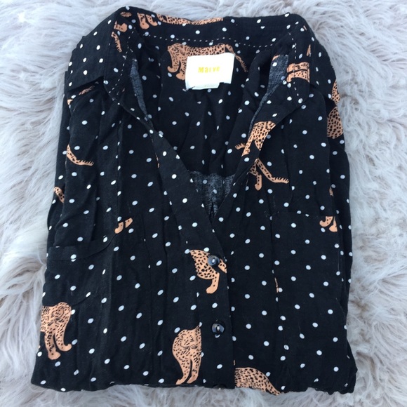 Anthropologie Tops - $10 Sale Maeve anthropology leopard blouse